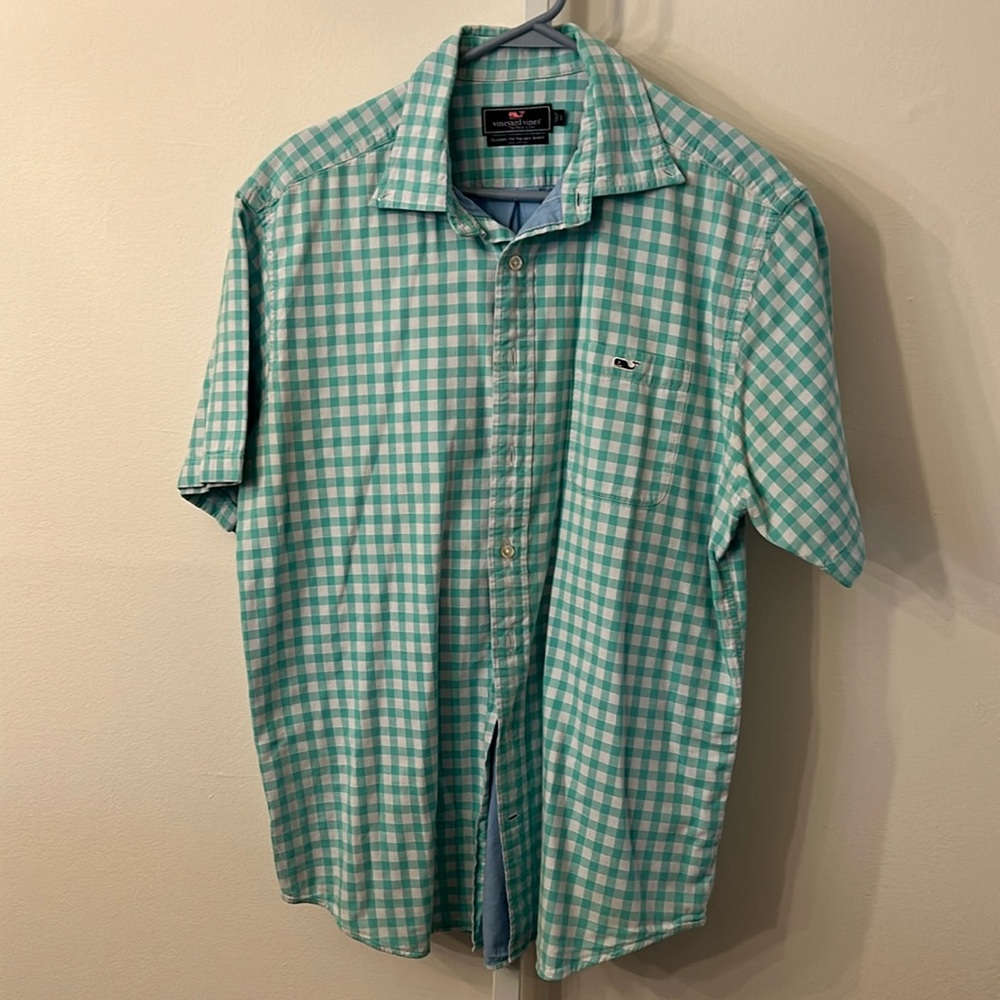 Vineyard Vines Tucker short sleeve shirt (lined)